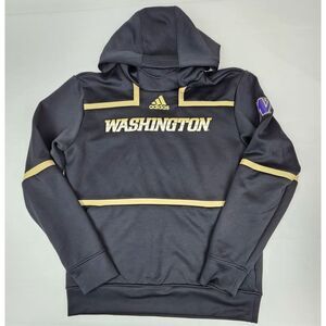 Adidas Washington Huskies Hoodie Mens Large.‎ Under The Lights Black Areoready